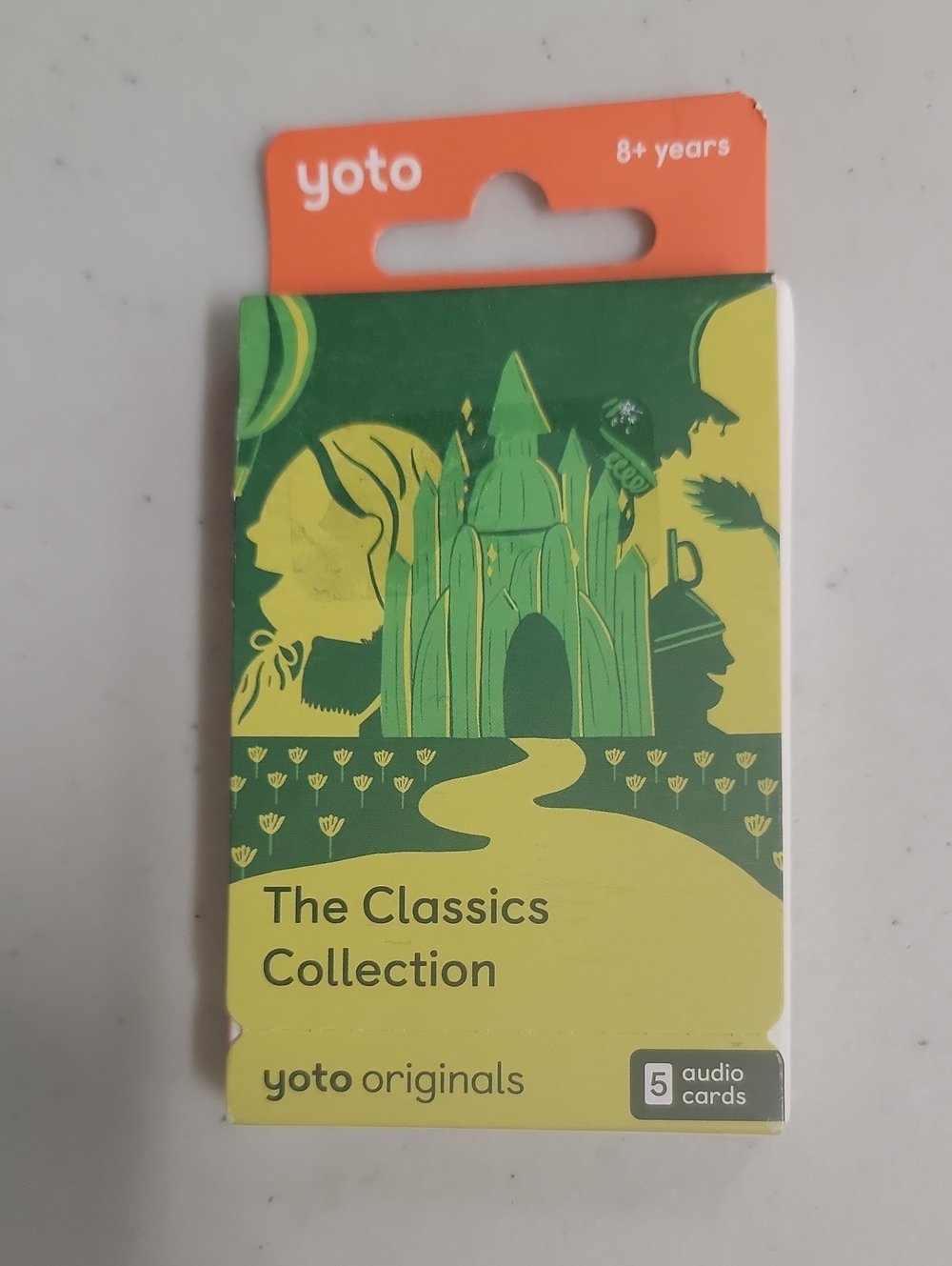 Yoto Originals The Classics Collection Audio Cards - Green & Yellow